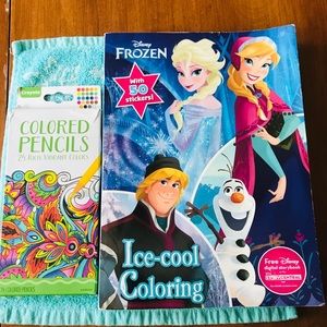 *FREE WHEN U BUY* Disney Frozen Coloring Book